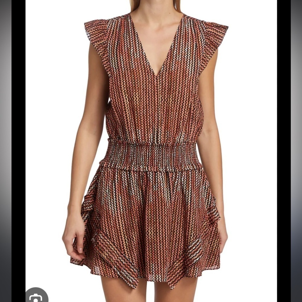 NWT Ramy Brook Striped Jessie Mini Dress Size XS